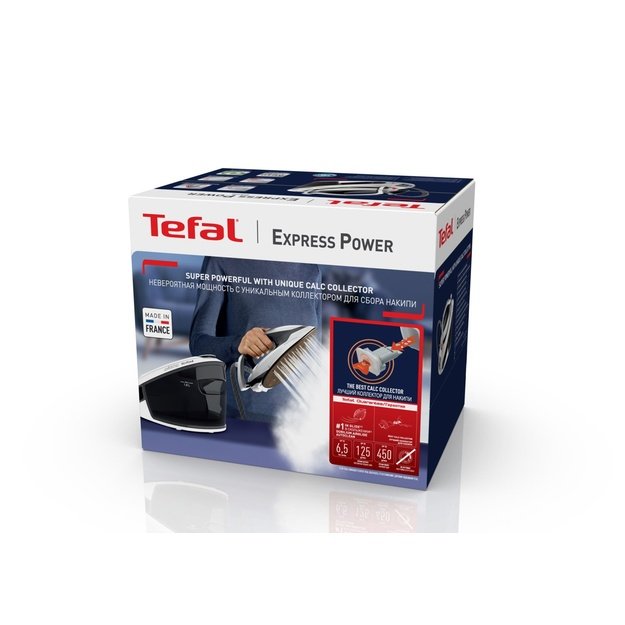 Tefal Express Power SV8130 2800 W 1.8 L Durilium AirGlide Autoclean soleplate Black, White