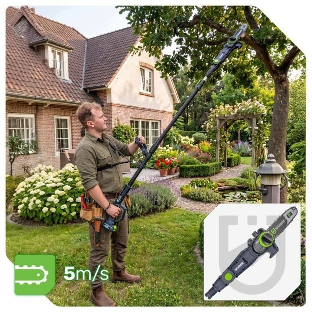 WUBER W04372 cordless chainsaw