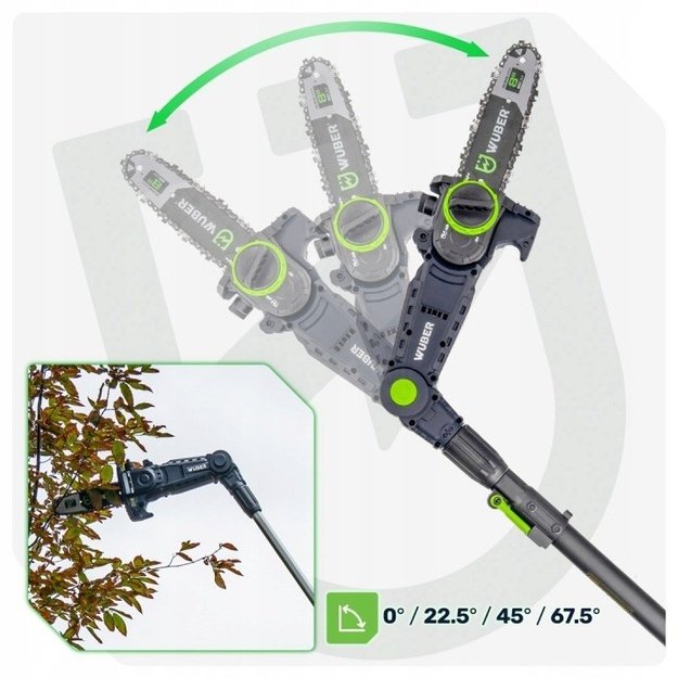 WUBER W04372 cordless chainsaw