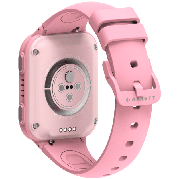 I&scaron;manusis laikrodis su lietuvi&scaron;ku meniu Garett Kids Vibe 4G Pink