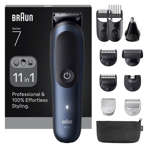 Braun AIO7540 Black, Blue 14 Lithium-Ion (Li-Ion)