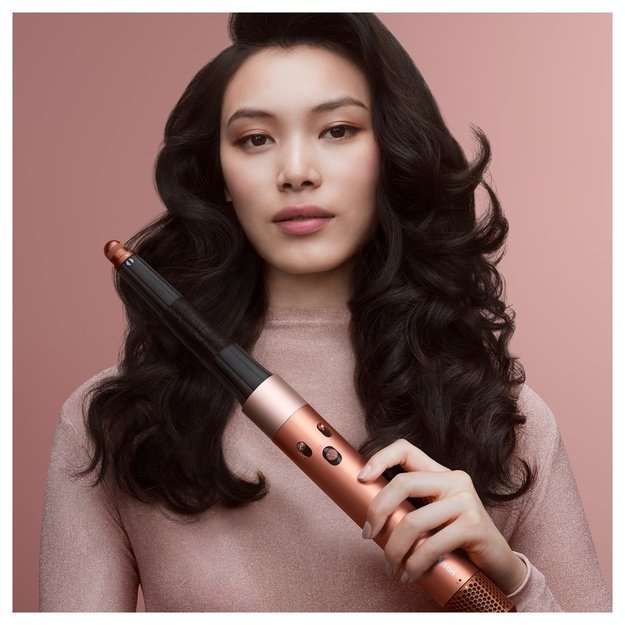 Dyson Airwrap ID Straight + Wavy Multistyler Warm Black, Rose gold