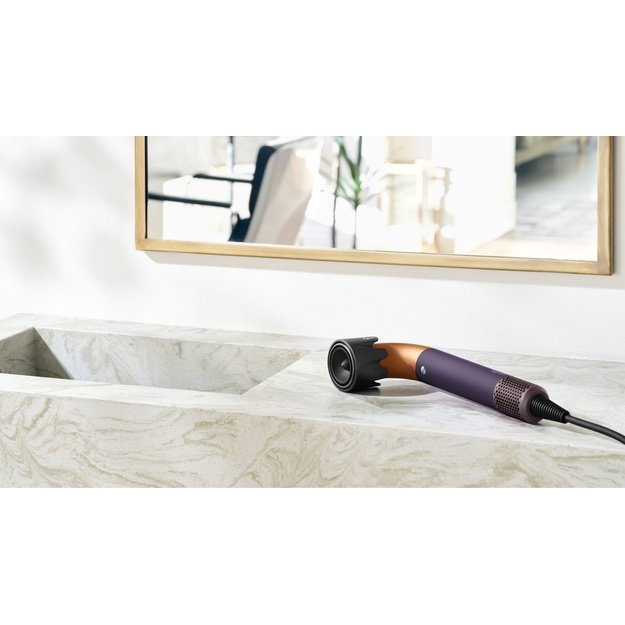 DYSON HD18 Supersonic r profesionalus plaukų džiovintuvas (Violet steel)
