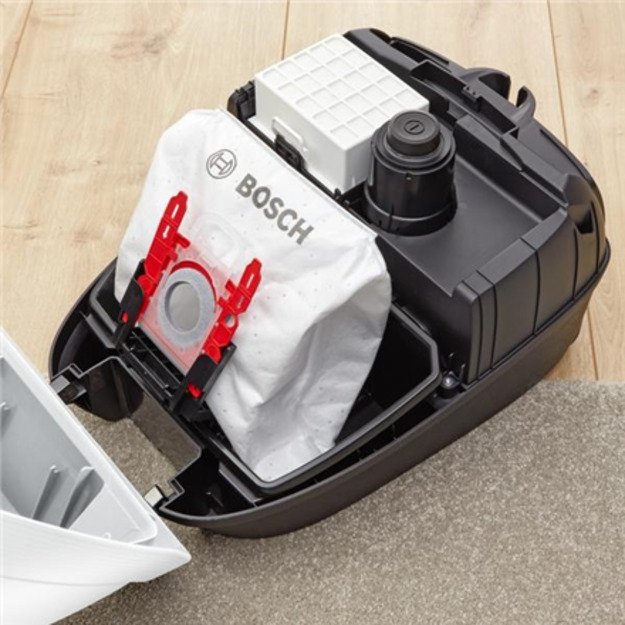 Bosch Serie 6 BGB6SIL1 vacuum 4 L Cylinder vacuum Dry 700 W Dust bag 1