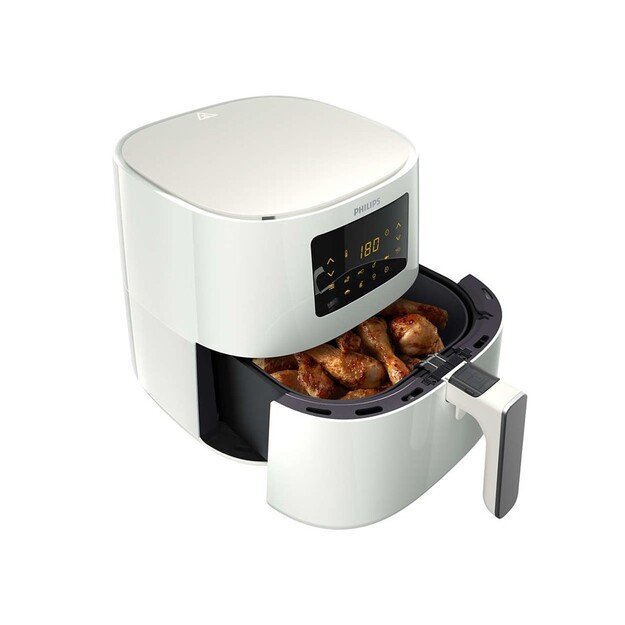 Philips 3000 series HD9270/00 fryer Single 6.2 L 2000 W Hot air fryer Silver, White 1