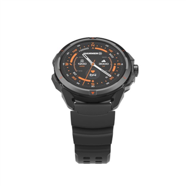 Hammer Watch 2 | Smart watch | GPS (satellite) | AMOLED | 1.5  | Waterproof | Black 12