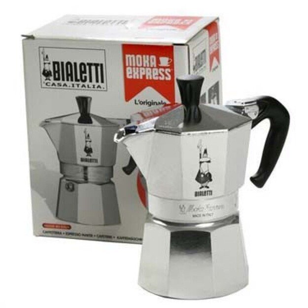 Espresso  kavos virimo aparatas Bialetti Moka Express 4puod. 2