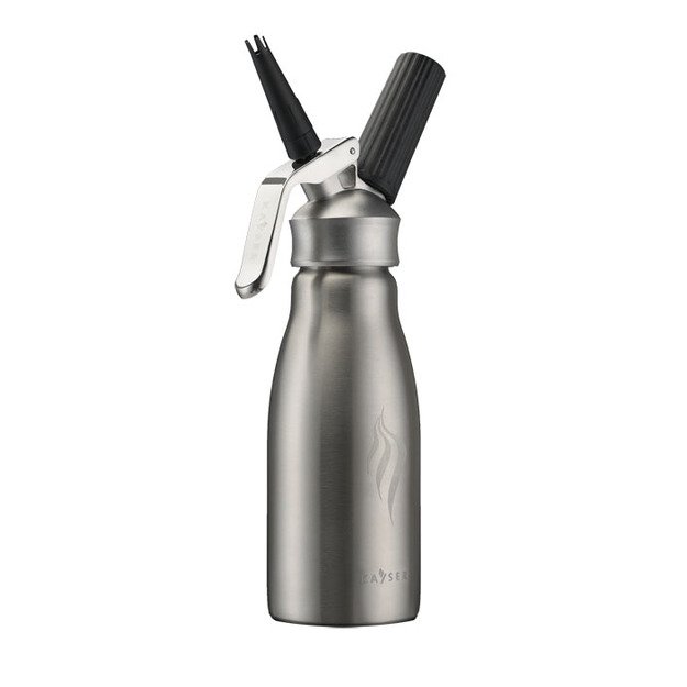 Kayser Inox whipped cream siphon, 1 l