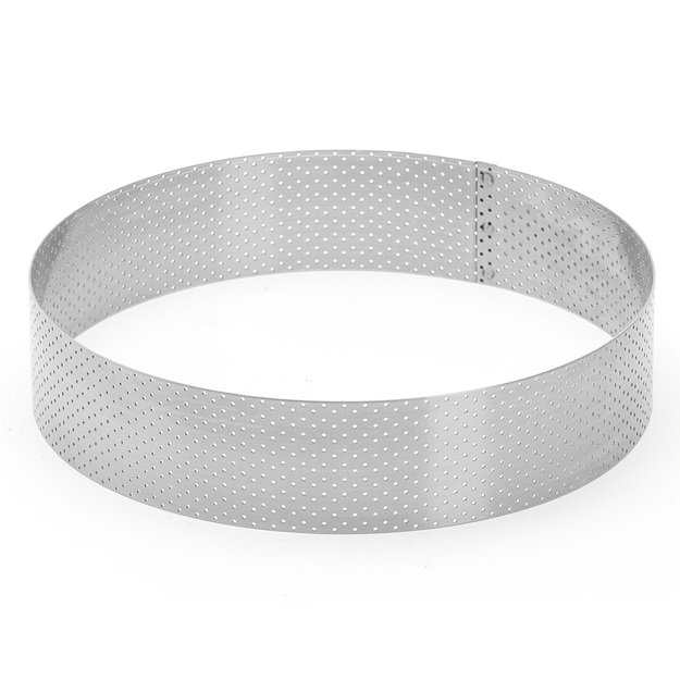 Round confectionery rim, dia. 20 cm, perforated