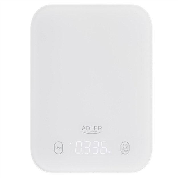 Adler Kitchen Scale | AD 3181w | Graduation 1 g | Display type LED | White