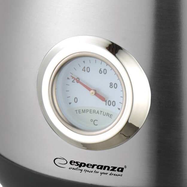 Esperanza EKK029 Electric kettle with a thermometer 1.7 L 2200 W Inox 2