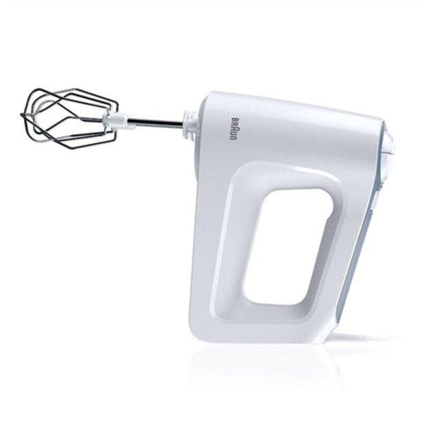 Braun HM 3135 WH Hand mixer 500 W Grey, White 5