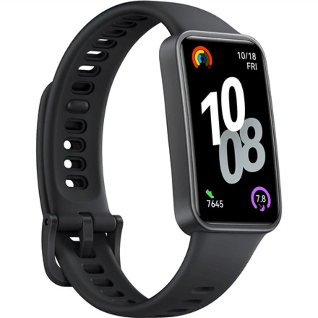 Huawei Band 10 | 1.47 inch AMOLED | Touchscreen | Heart rate monitor | Waterproof | Bluetooth | Black 2
