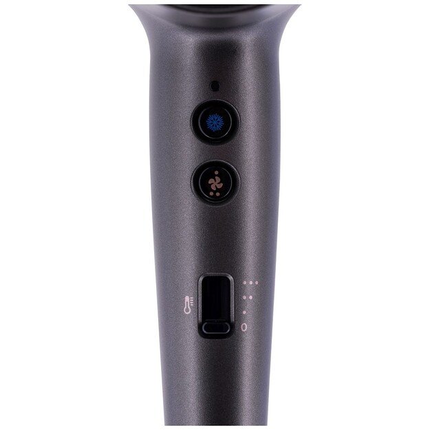 Remington | Hair dryer | D6077 | 2000 W | Number of temperature settings 3 | Ionic function | Diffuser nozzle | Grey 1