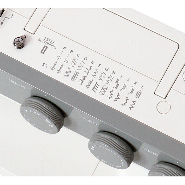 Siuvimo mašina Janome 1522 LG šviesiai pilka 3