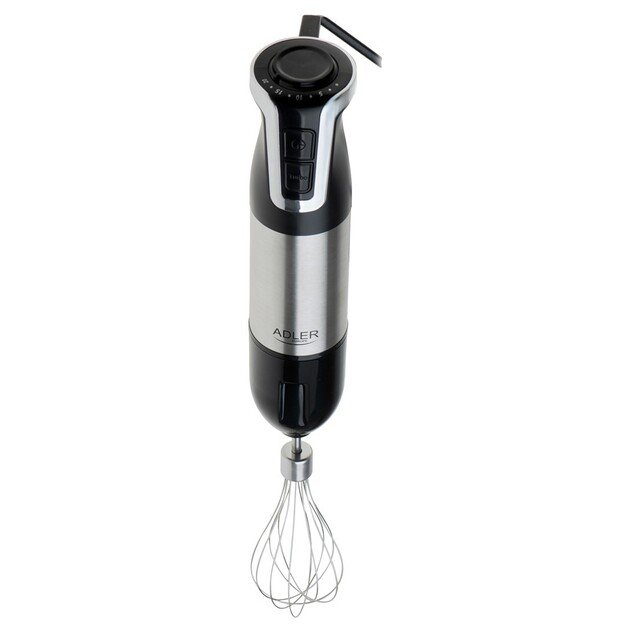 Adler | AD 4627 | Hand Blender Set | 1800 W | Number of speeds 20 | Turbo mode | Chopper | Stainless Steel/Black 5