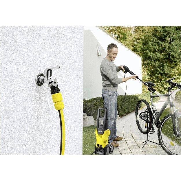 Karcher K 3 pressure washer Compact Electric 380 l/h Black, Yellow 5