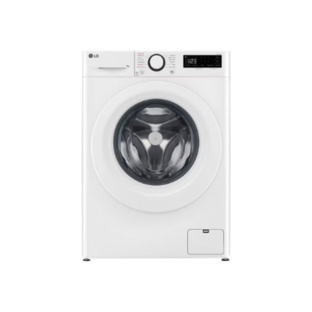 LG Washing Machine | F2WR509SWW | Energy efficiency class A | Front loading | Washing capacity 9 kg | 1200 RPM | Depth 48 cm | W