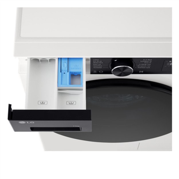 LG F4X5011THB Washing machine, A, Front loading, Washing capacity 11 kg, Depth 56.5 cm, 1400 RPM, White | LG 6