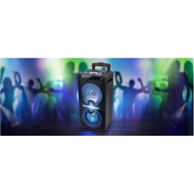 Muse | Party Box Speaker | M-1920DJ | 300 W | Bluetooth | Black | Portable | Wireless connection 1