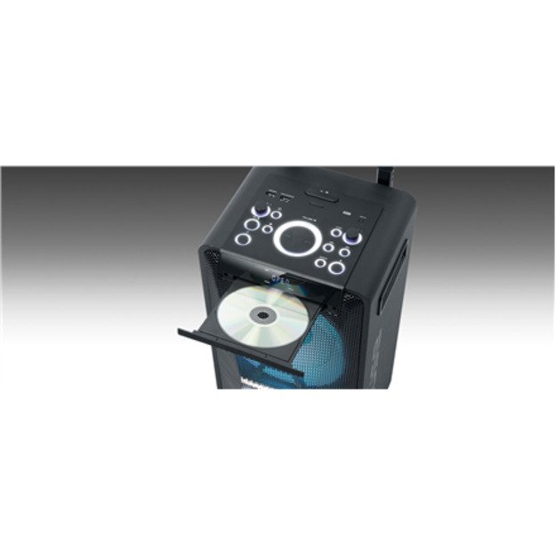 Muse | Party Box Speaker | M-1920DJ | 300 W | Bluetooth | Black | Portable | Wireless connection 2