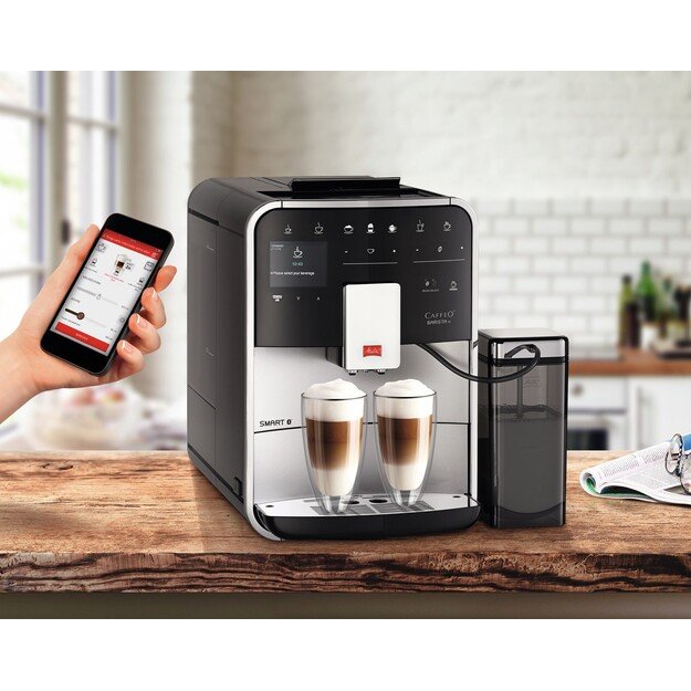 MELITTA F85/0-101 BARISTA TS SMART automatinis kavos aparatas, sidabro 1