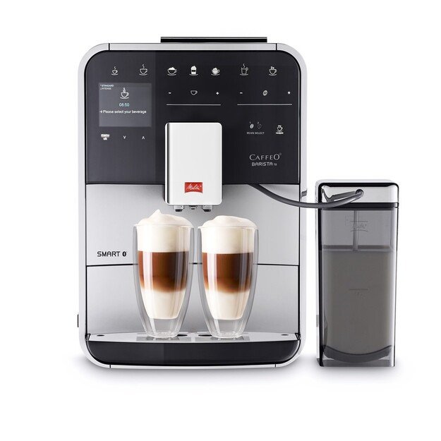 MELITTA F85/0-101 BARISTA TS SMART automatinis kavos aparatas, sidabro 9