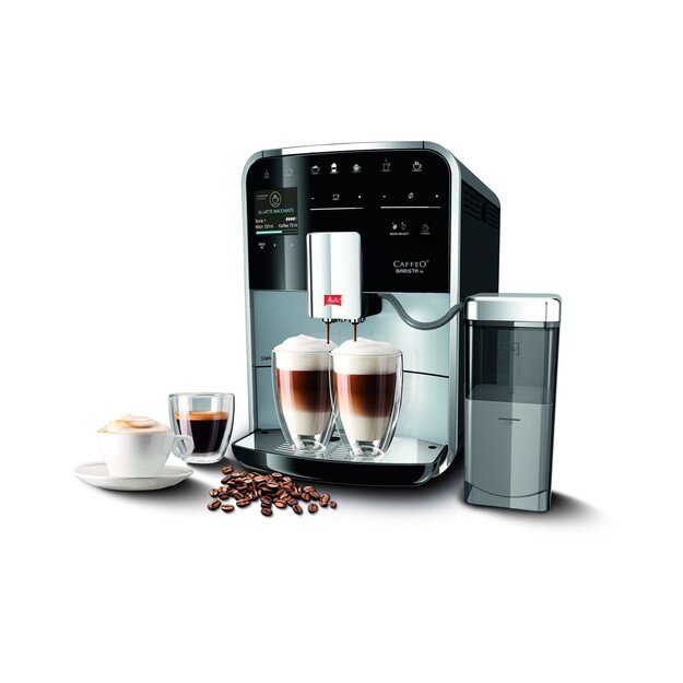 MELITTA F85/0-101 BARISTA TS SMART automatinis kavos aparatas, sidabro 8