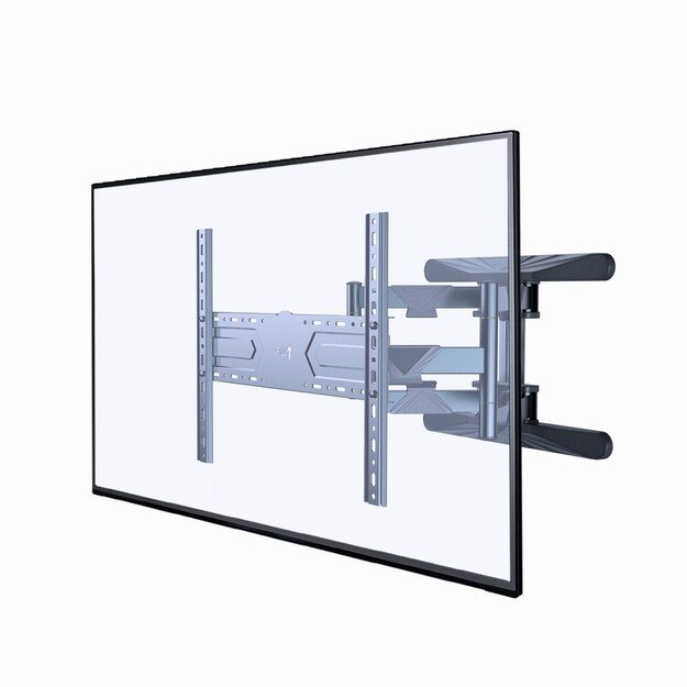 Gembird WM-80ST-01 Full-motion TV wall mount, 40&rdquo;-80&rdquo; (50 kg) 14