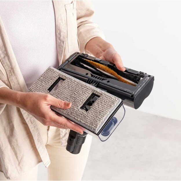 Cordless hoover with mop function Taurus Homeland Ultimate Digital Wash 8