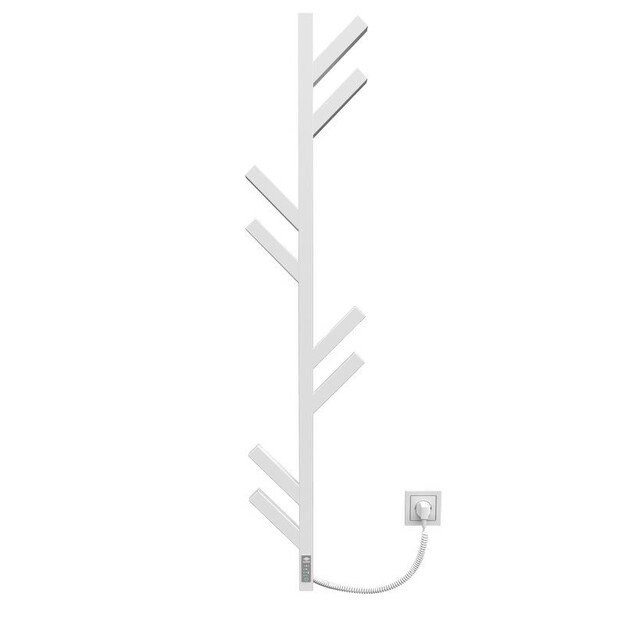 Elektrinis rank&scaron;luosčių džiovintuvas Kosser Madera 1200x255 ERL, su laikmačiu, baltas