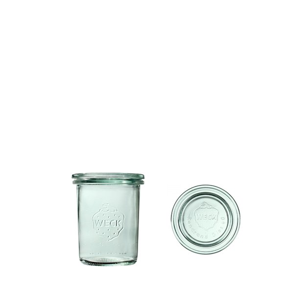 Jar, 160 ml, with lid, Mini-Sturz, 12 pcs