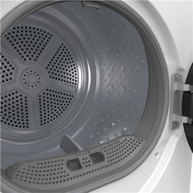 Gorenje Dryer Machine | D2HNE7E | Energy efficiency class E | Front loading | 7 kg | Heat pump | LED | Depth 51 cm | White 8