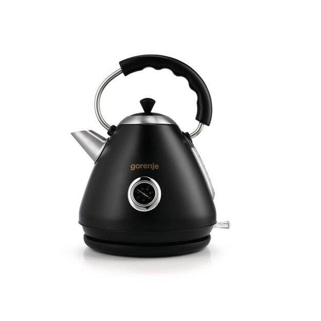 Gorenje | Kettle | K17CLBK | Electric | 2200 W | 1.7 L | Plastic and metal | 360&deg; rotational base | Black 1