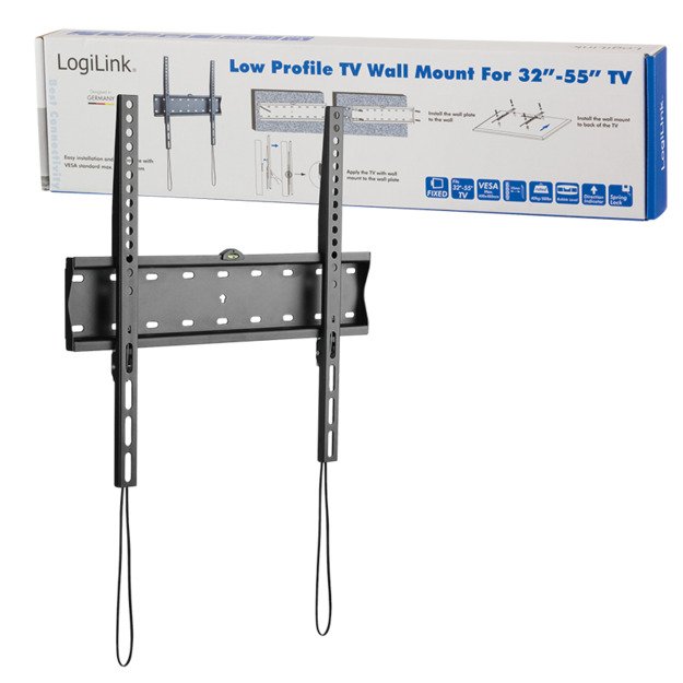 Logilink BP0013 TV Wall mount, 32 -55 , fix, 25mm | Logilink 1