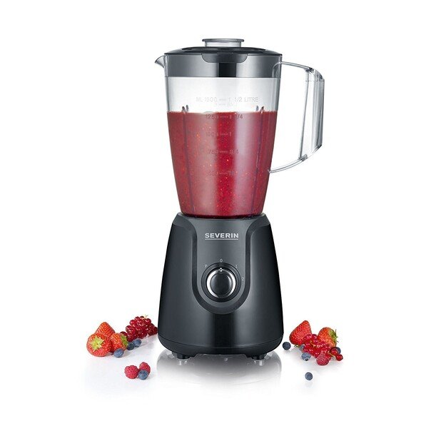Severin SM 3707 blender 1.5 L Tabletop blender 600 W Black