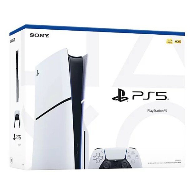Sony PlayStation 5 Slim BluRay console 1 TB white 1
