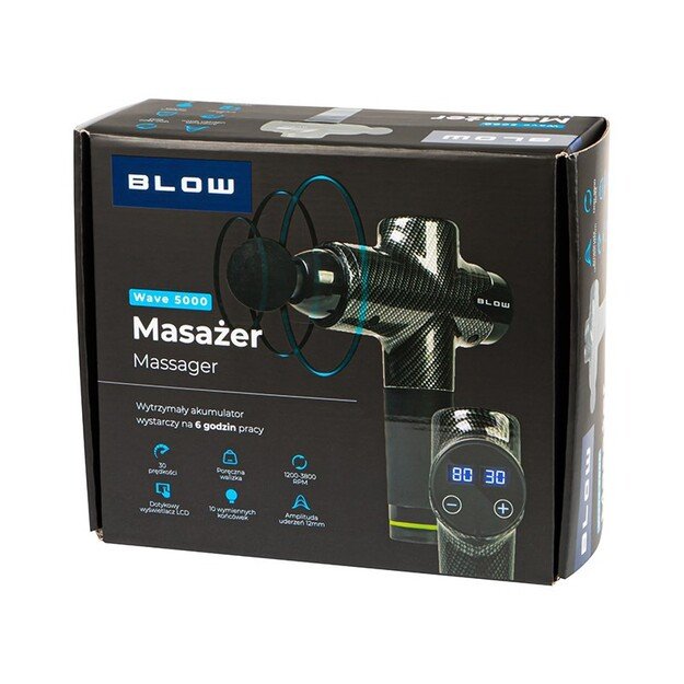 BLOW Wave 5000 massage gun 1