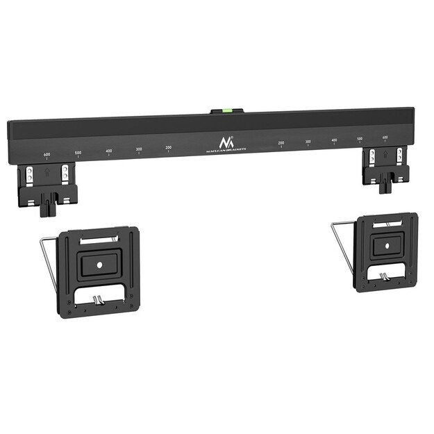 Maclean MC-481 Ultra Flat Slim TV Wall Mount Bracket Holder for 37-80  Flat Curved up to 75kg Max. VESA 600x400 Universal TV 3