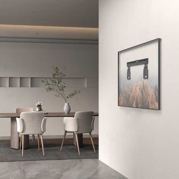 Maclean MC-481 Ultra Flat Slim TV Wall Mount Bracket Holder for 37-80  Flat Curved up to 75kg Max. VESA 600x400 Universal TV 2