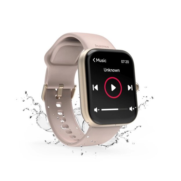 Hama 00178615 Fit Watch 5000 Rose Gold 4