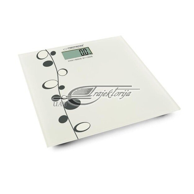 Weighing scale bathroom Esperanza Zumba EBS005 (white color)