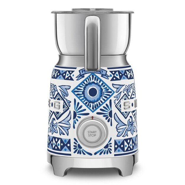 Smeg MFF01DGBEU milk frother/warmer Automatic Blue, Silver, White 4