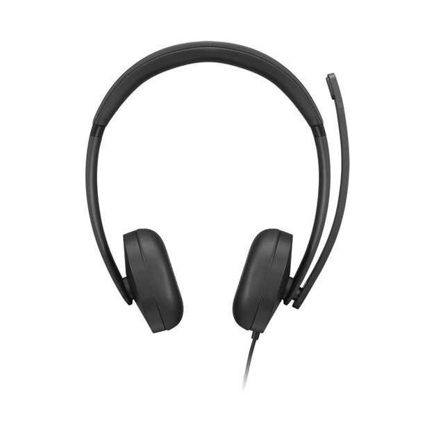 Lenovo VoIP 5000 Wired Headset w/ Mic, USB A/C, Bl
