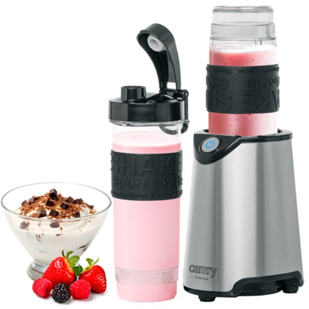 Camry | Personal Blender | CR 4069i | Tabletop | 500 W | Jar material Plastic | Jar capacity 0.4+0.57 L | Ice crushing | Stainle