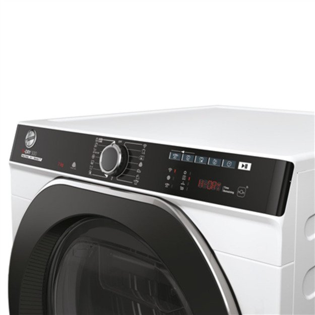 Hoover | NDP4H7A2TCBEX-S | Dryer Machine | Energy efficiency class A++ | Front loading | 7 kg | Heat pump | LCD | Depth 47.7 cm