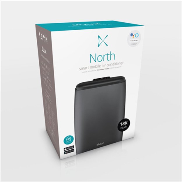 Duux | Smart Mobile Air Conditioner | North | Number of speeds 3 | Grey 2