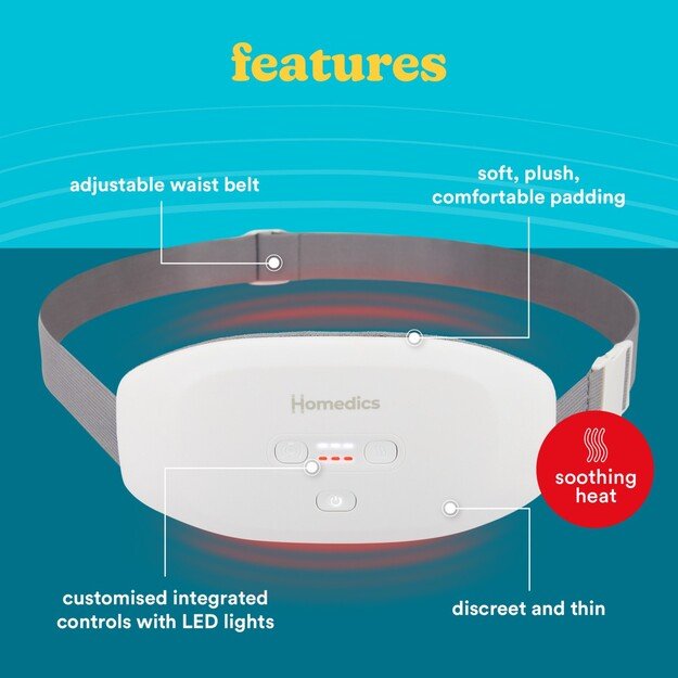 Homedics WMH-200H Cycle Comfort Heat and Vibration Belt