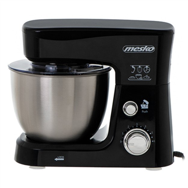 Mesko | MS 4217 | 1200 W | Number of speeds 6 | Bowl capacity 3.5 L | Stainless steel/Black 6