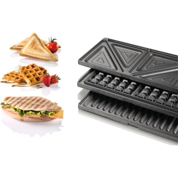 Gorenje | Sandwich maker | SM703GCB | 700 W | Number of plates 3 | Number of pastry 2 | Black 5